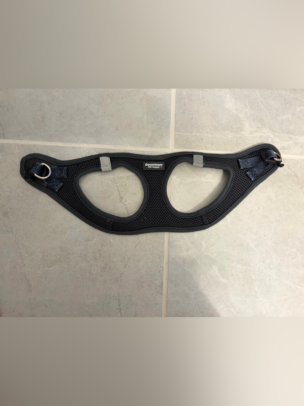 Almost brand new small Black Downtown Dog harness.